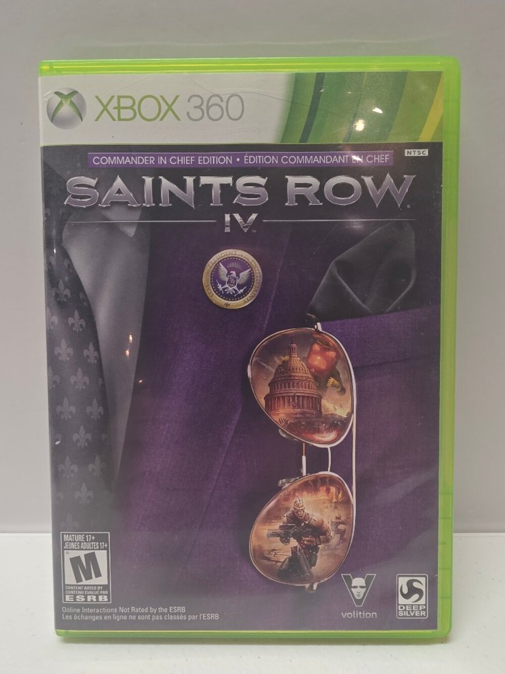 Saints Row 4 IV: Commander in Chief Edition CIB - Xbox 360